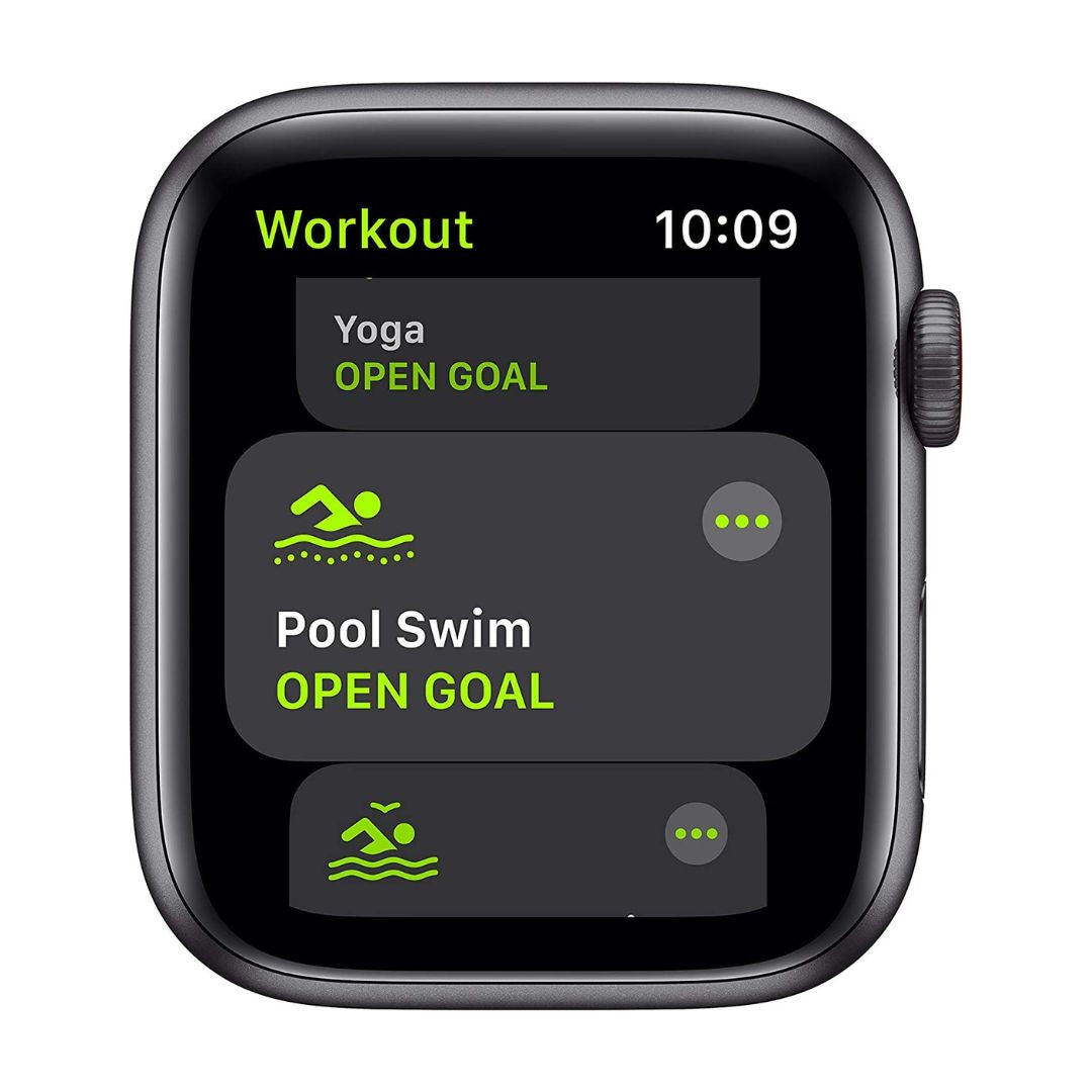 Apple Watch SE (GPS, 40mm) - Space Gray Aluminum Case with Black Sport Band - MKQ13LL/A