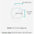 Fitbit Versa Lite Edition – Smartwatch – Mulberry w/ Small and Large Bands – FB415PMPM