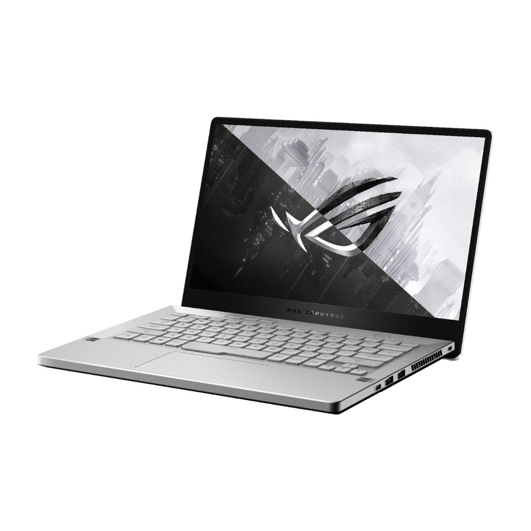 ASUS ROG Zephyrus G14 – 14" FHD 120Hz – AMD Ryzen 9 4900HS – RTX 2060 Max-Q – 16GB RAM – 1TB SSD – Moonlight White – GA401IV-BR9N6