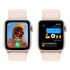Apple Watch SE 2nd Gen (GPS + Cellular) – 40mm – Starlight Aluminum Case with Starlight Sport Loop – MRG33LL/A