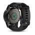 Garmin Fenix 5S Sapphire Smartwatch 42mm - Black with Black Band - 010-01685-10