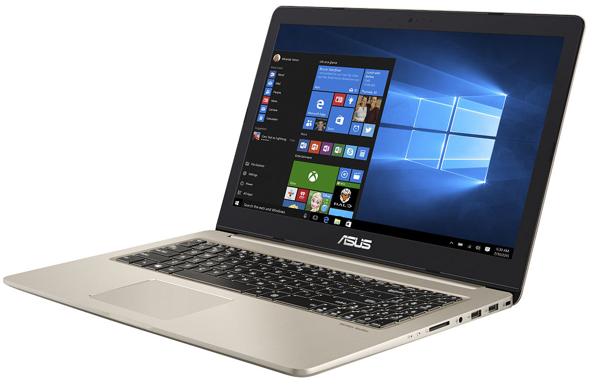 Asus Vivobook Thin and Light - FHD - i7-7700HQ - 16GB RAM - GTX 1050 - 1TB HDD / 256GB SSD