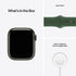 Apple Watch Series 7 - 41mm Green Aluminum w/ Clover Sport Band - MKH93LL/A