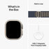 Apple Watch Ultra 2 (GPS + Cell) 49mm Titanium Case with Blue Alpine Loop - Small - MREK3LW/A