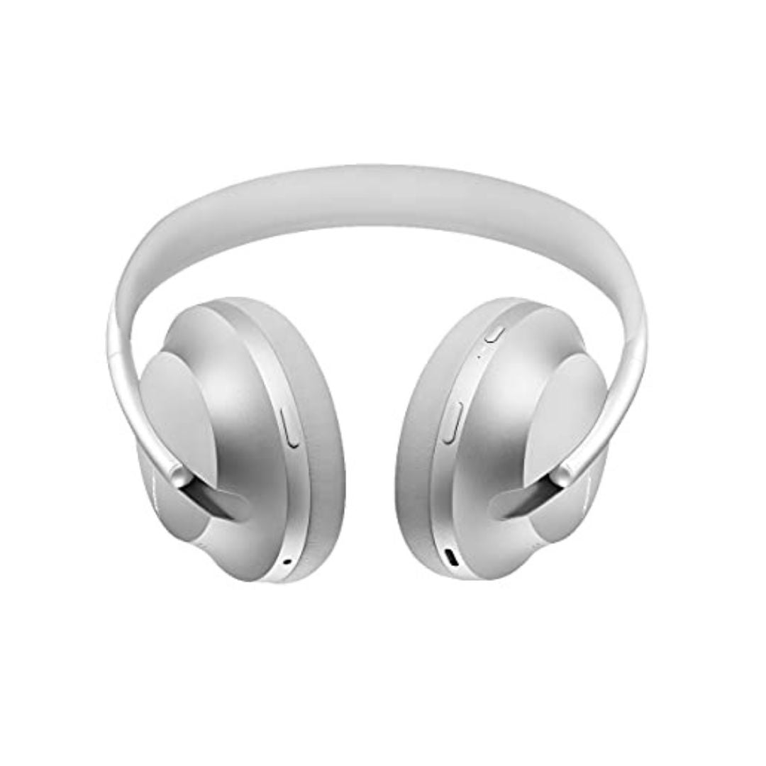 Bose Headphones 700, Noise Cancelling Bluetooth Over-Ear Wireless Headphones with Built-In Microphone for Clear Calls and Alexa Voice Control, Silver Luxe