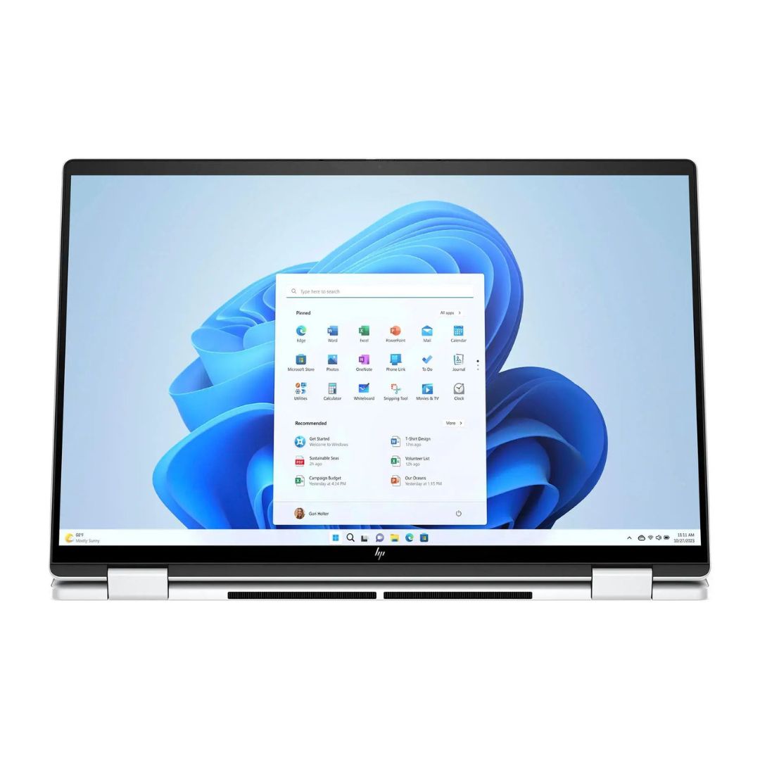 HP Envy x360 Laptop – 16" WUXGA Touch – Ultra 7 155U – 32GB RAM – 2TB SSD – Glacier Silver – 16-ac0033dx