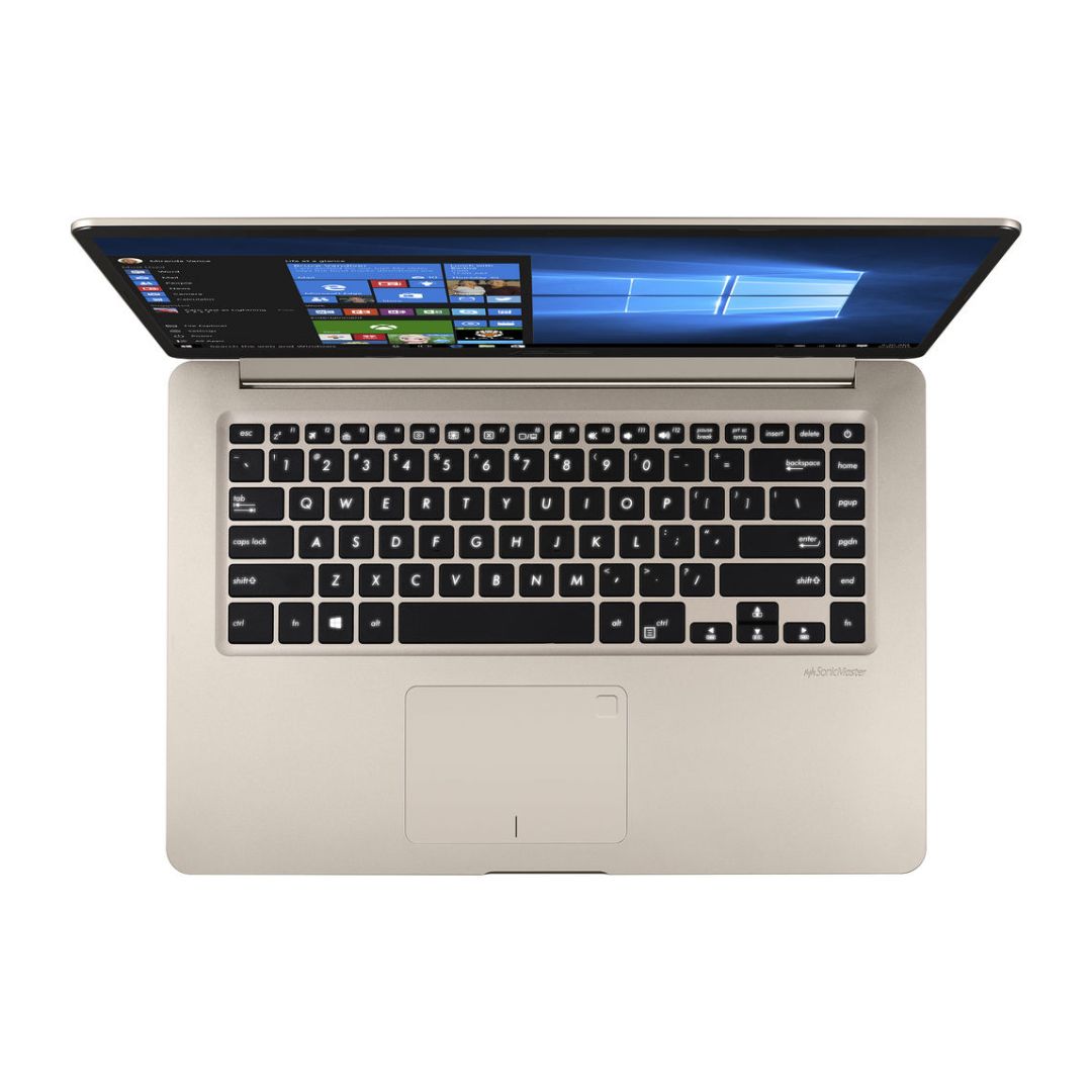 Asus Vivobook S15 – 15.6" FHD – i5-8250U – 8GB RAM – 256GB SSD – Gold – S510UA-DS51