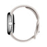Google - Pixel Watch 2 Polished Silver Aluminum Case Smartwatch with Porcelain Active Band - Wi-Fi - GA05031-US