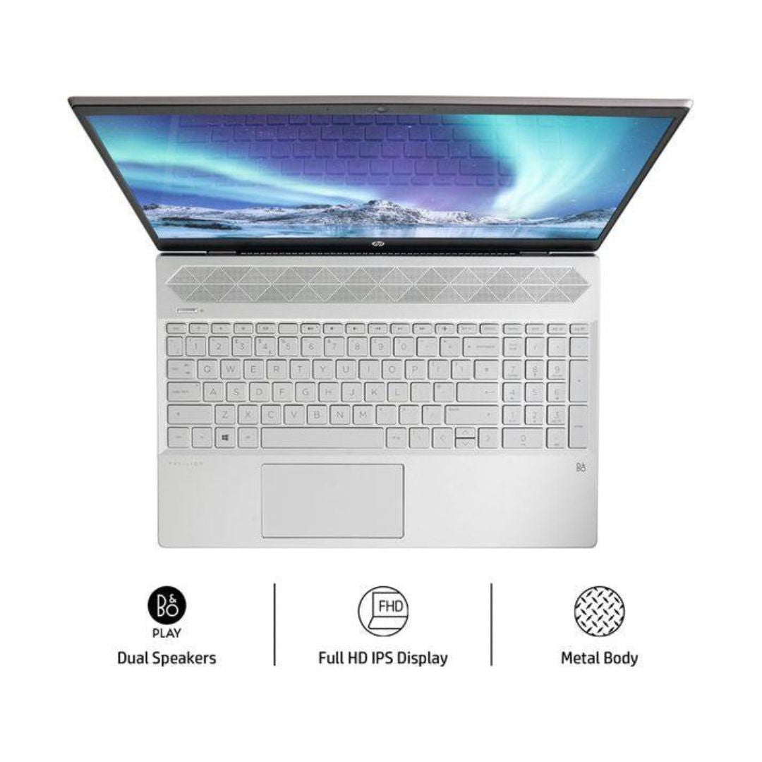 HP Pavilion - WXGA - i5-1035G1 - 8GB RAM - 256GB SSD - Silver - 15-cs3025od