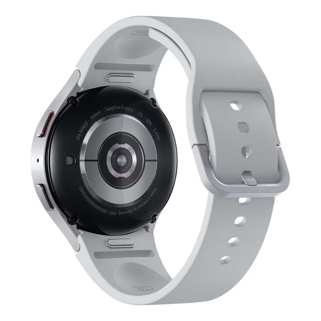 Samsung Galaxy Watch6 Aluminum Smartwatch 44mm BT - Silver - SM-R940NZSAXAA