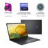 Asus Zenbook - 2.8K - Ryzen 7 7730U - 16GB RAM - 512GB SSD - Black