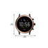 Fossil - Gen 5 Smartwatch 44mm Stainless Steel - Black - FTW6036