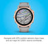 Garmin - fēnix 6S Sapphire GPS Smartwatch 42mm  - Rose Gold - 010-02159-20