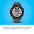 Garmin - Fenix 6 Pro Solar GPS Smartwatch 47mm - Black with Slate Gray Band - 010-02410-14