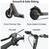 OKAI Zippy ES51 Lightweight & Foldable Electric Scooter W/10.8-Miles Max-Speed Range & 15Mph Max Speed - Gray