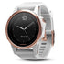 Garmin Fenix 5S Sapphire Smartwatch 42mm - Rose Gold/White - 010-01685-16