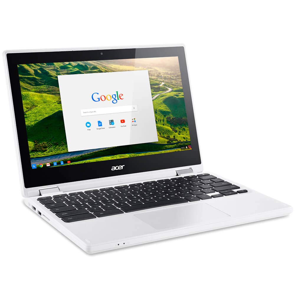 Acer R 11 2n1 11.6"" Chromebook/Celeron/4GB/32GB eMMC Memory/White - CB5-132T-C9KK