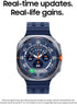 Samsung Galaxy Watch Ultra 47mm -LTE- Titanium Blue w/ Blue Marine Band