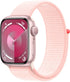 Apple Watch Series 9 (GPS) 41mm Aluminum Case with Light Pink Sport Loop - Adj - Pink - MR953LL/A