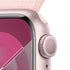 Apple Watch Series 9 (GPS) 41mm Aluminum Case with Light Pink Sport Loop - Adj - Pink - MR953LL/A