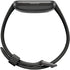 Fitbit Versa 2 - 40mm Aluminum Case - Carbon w Black Silicone Band - FB507BKBK