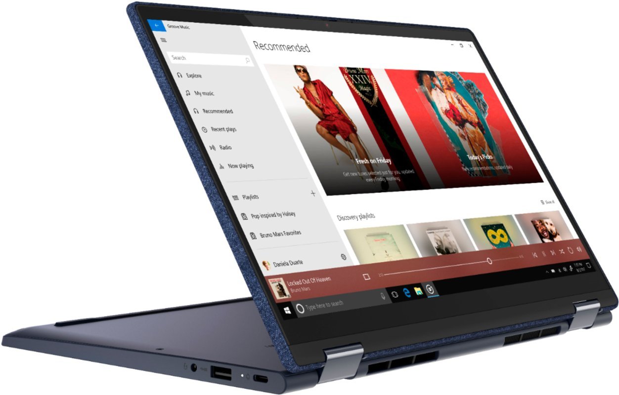 Lenovo Yoga 6 13.3 2-in-1 13.3"" Touch Laptop AMD Ryzen 5 8GB Memory 256GB SSD - 82ND0009US