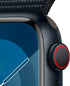 Apple Watch Series 9 (GPS + Cellular) 41mm Aluminum Case with Midnight Sport Loop - Adj - Midnight - MRHU3LL/A