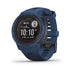 Garmin - Instinct Solar Rugged GPS Smartwatch 45mm - Tidal Blue - 010-02293-11