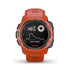 Garmin - Instinct 45mm Standard Edition Smartwatch Fiber-Reinforced Polymer - Flame Red -  010-02064-02