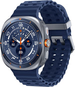 Samsung Galaxy Watch Ultra 47mm -LTE- Titanium Blue w/ Blue Marine Band