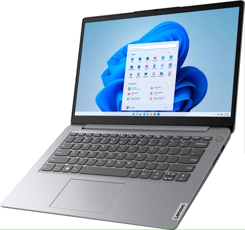 Lenovo Ideapad 1i 14.0" HD Laptop - Celeron N4020 - 4GB RAM - 64GB eMMC - Cloud Grey - 82V6S00000