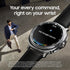 Samsung Galaxy Watch8 Classic 46mm -LTE- Silver Stainless w/ Black Hybrid Band