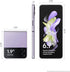 AT&T Samsung Galaxy Z Flip4 128GB - Bora Purple - SM-F721ULVAATT