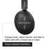 Sony WH‑XB910N Wireless Noise Cancelling Over‑Ear Headphones – Gray – WH‑XB910N/H
