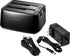 Insignia - 2-Bay HDD docking station 2.5 and 3.5 SATA HDD/SSD - NS-PCHDEDS19