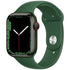 Apple Watch Series 7 (GPS + Cellular) 45mm Green Aluminum Case with Clover Sport Band - MKJ93LL/A