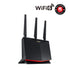 ASUS - Dual Band WiFi 6 - Gaming Router - 802.11ax - Mobile Game Mode
