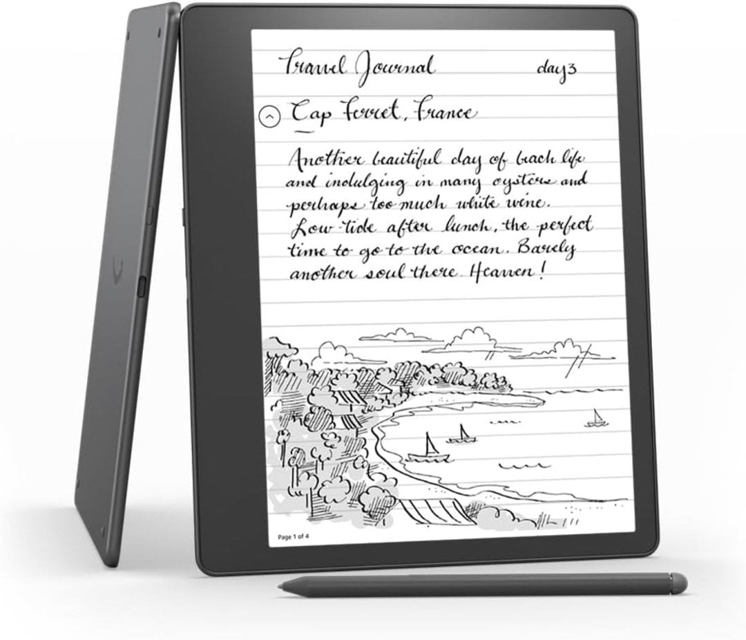 Amazon Kindle Scribe Digital Notebook- 64 GB with Premium Pen - 2022 - Gray - B09BSRTHL7