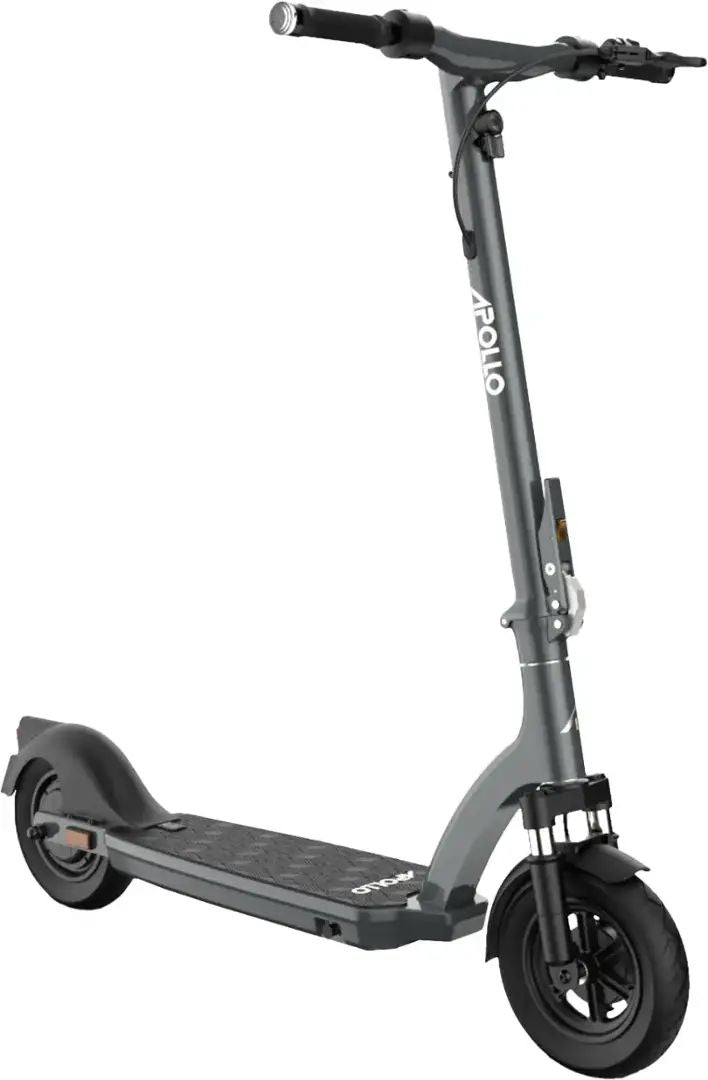 Apollo - Air 2024 Premium Electric Scooter w/43 mi Max Range & 21 mph Max Speed - Space Gray - Excellent Condition