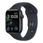 Apple Watch SE 2nd Gen - GPS - 44mm Aluminum - M/L Midnight Band - MNTG3LL/A