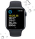 Apple Watch SE 2nd Gen - GPS - 44mm Aluminum - M/L Midnight Band - MNTG3LL/A