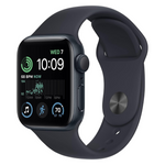 Apple Watch SE 2nd Gen GPS 40mm Midnight Aluminum Case and Sport Band S/M