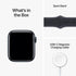 Apple Watch SE 2nd Gen GPS 40mm Midnight Aluminum Case and Sport Band S/M