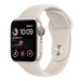 Apple Watch SE 2nd Gen (GPS) 40mm Aluminum S/M Starlight Sport Band - MNT33LL/A