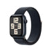 Apple Watch SE 2nd Generation (GPS) 40mm Midnight Aluminum Case with Midnight Sport Loop - MRE03LL/A