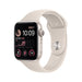 Apple Watch SE 2nd Generation (GPS) – 44mm – Starlight Aluminum Case with Starlight Sport Band – M/L – MRE53LL/A