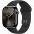 Apple Watch Series 10 (GPS+Cellular) 42mm Slate Titanium Case w/ Black Sport Band - S/M