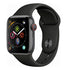Apple Watch Series 4 GPS Cellular 44MM Space Gray Aluminum Case with Black Sport Band - MTUW2LL/A