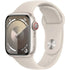 Apple Watch Series 9 (GPS+Cellular) 41mm Aluminum Case w/ Starlight Sport Band (S/M) - MRHN3LW/A