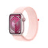 Apple Watch Series 9 GPS Cellular 41mm Smartwatch with Pink Aluminum Case, Sport Loop - MRJ13LL/A